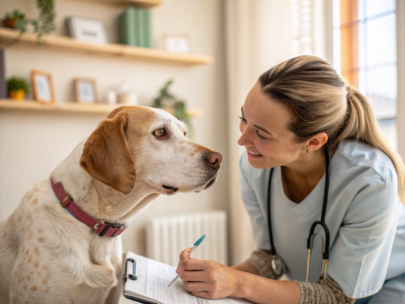 caroço no cachorro - exame veterinário